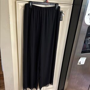 NEW with tags 🏷️ Alex Evenings Flowy Elegant Black Women's Pants